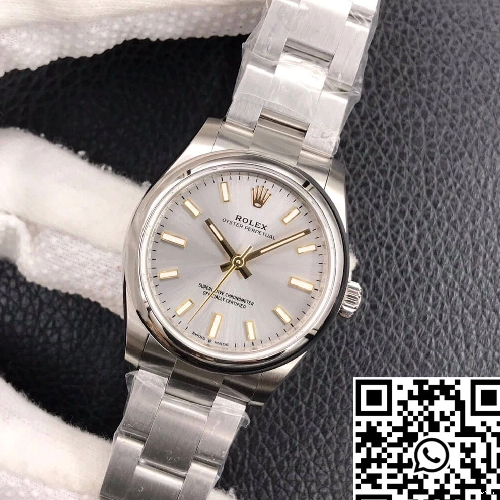 Silver Dial M277200-0001 31MM Factory Rolex Perpetual Oyster EW 0316